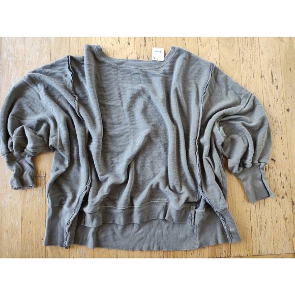 FREE PEOPLE WE THE FREE CAMDEN DOLPHIN D GR F  NWT - Picture 2 of 9